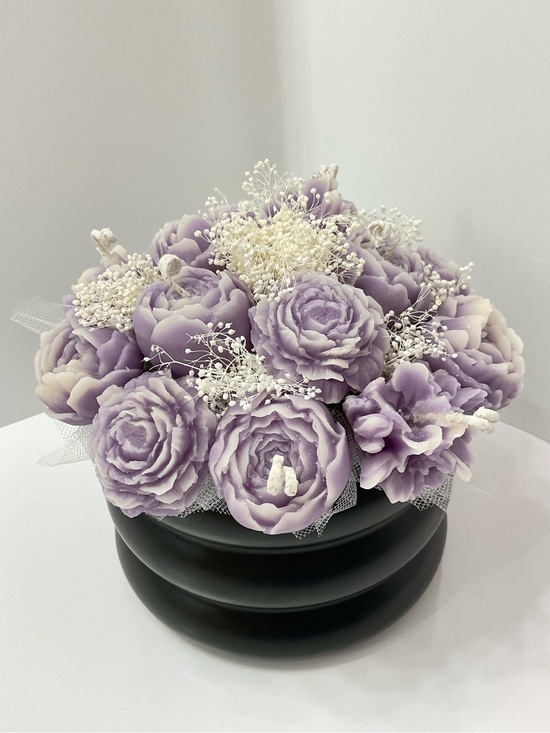 Other - 🕯️🪷100% Soy Wax Floral Arrangement
